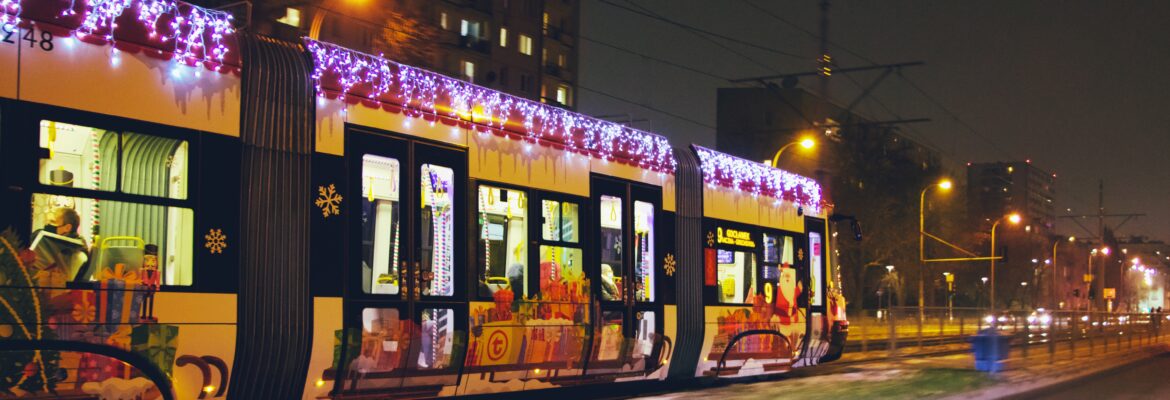 Vánoční tramvaj