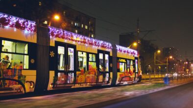 Vánoční tramvaj